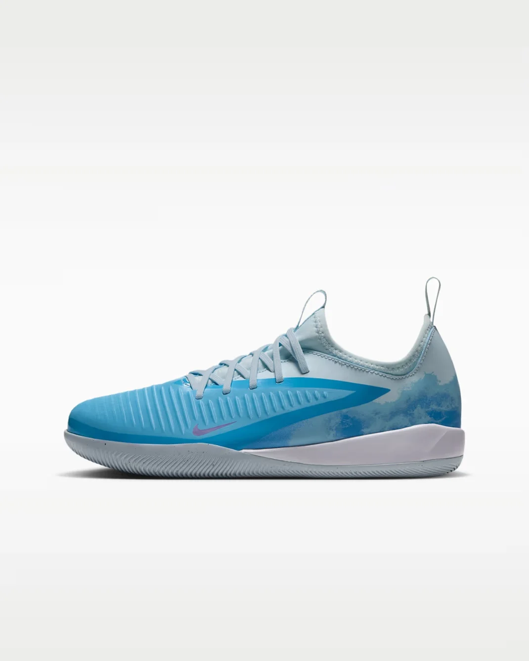 Бутсы подростковые Nike Jr. Phantom 6 Low Academy 'Erling Haaland', синий