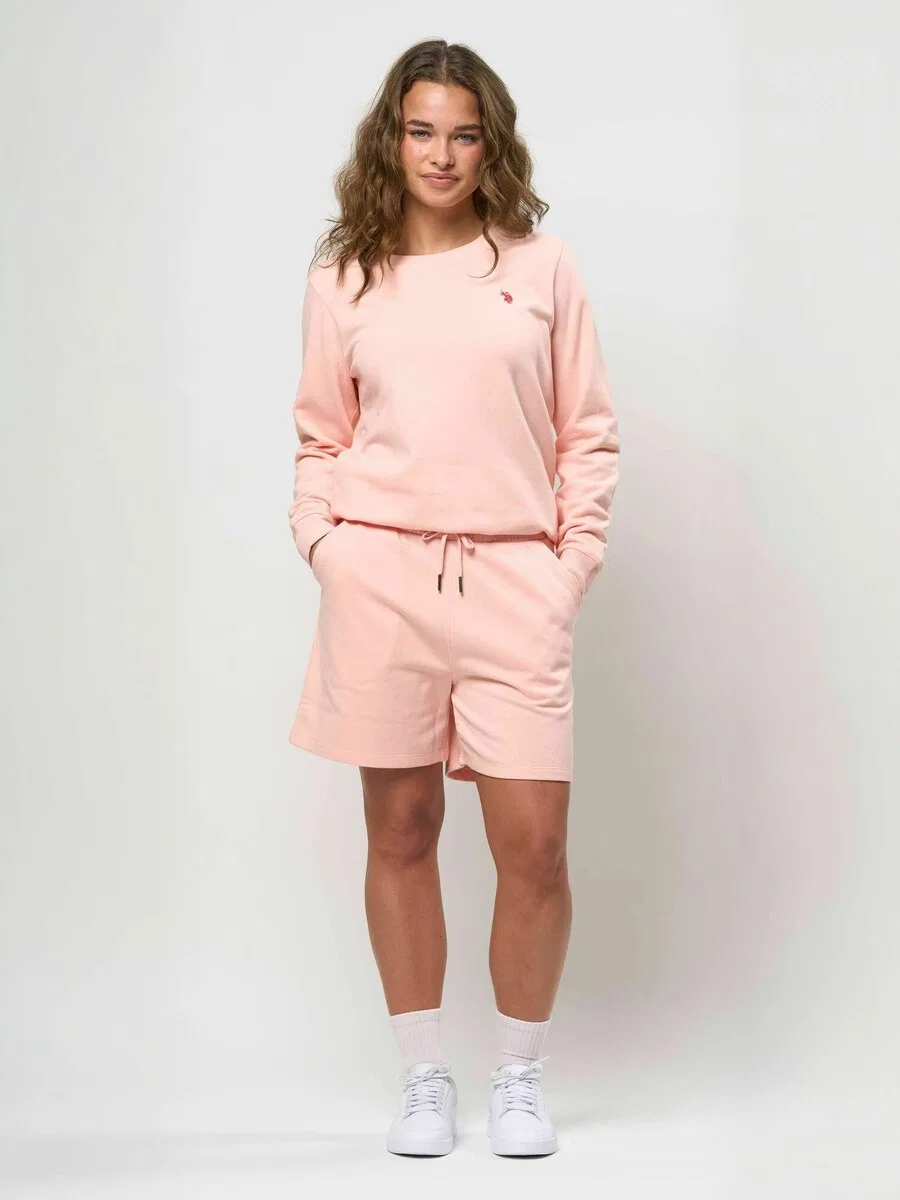 Шорты U.S. POLO ASSN. Regular Pants 'UWMaeve' пастельно-розового цвета — фото 2