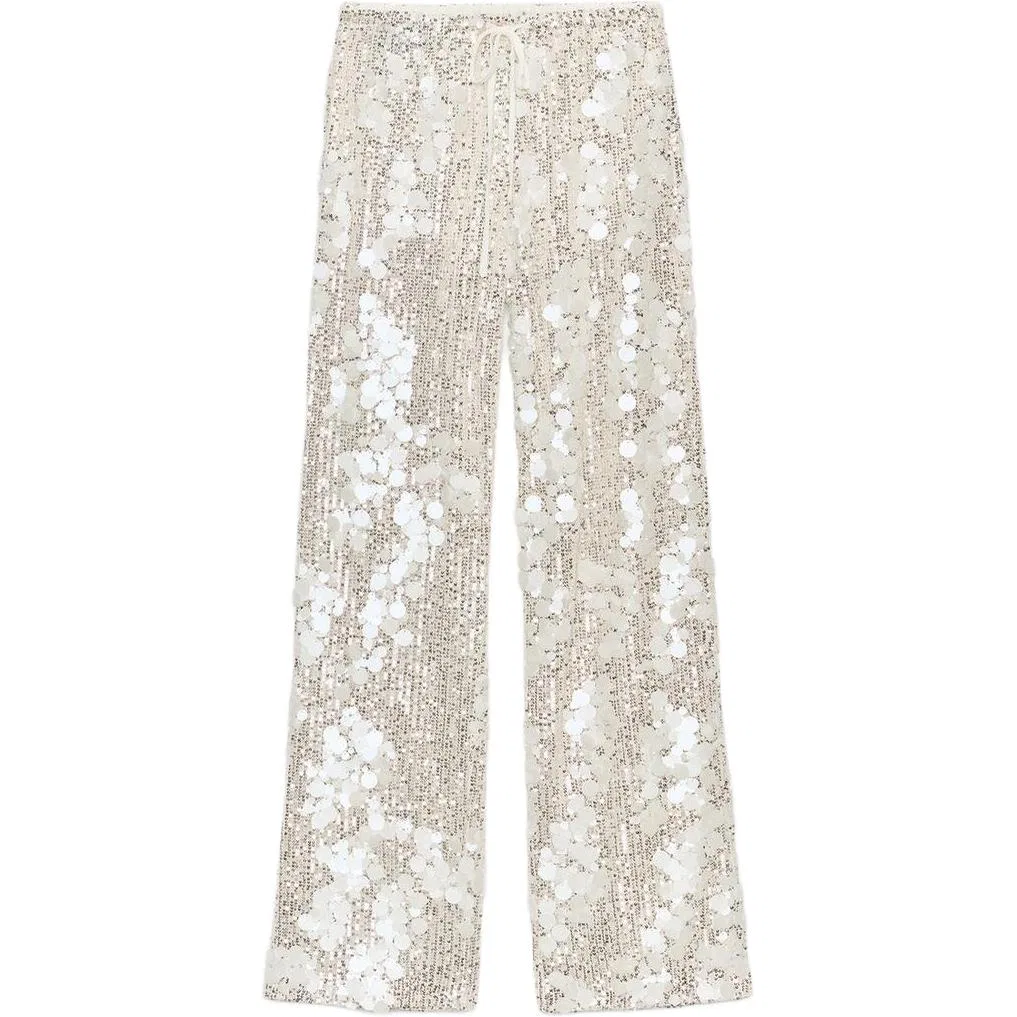 Женские брюки повседневные ZARA, Silver