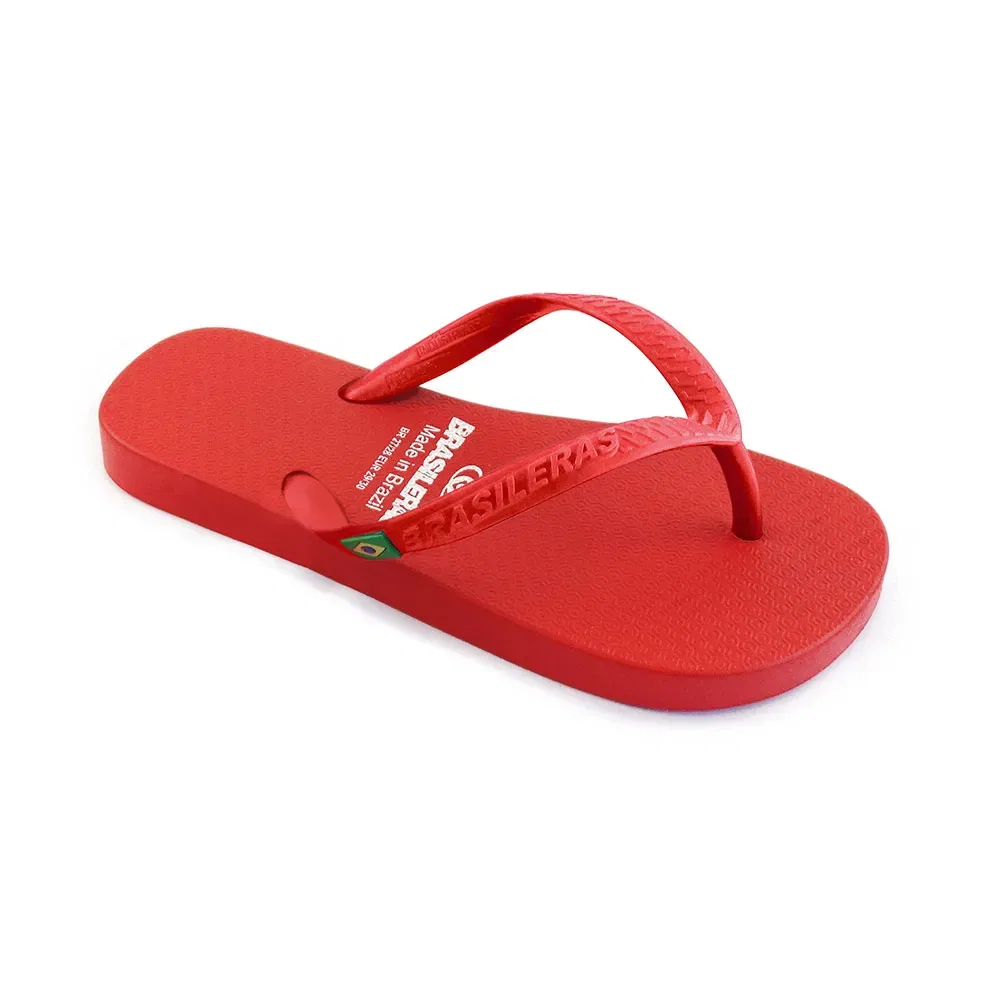 Детские вьетнамки с мягкой подошвой Classic Brasil NL KID Brasileras, Red