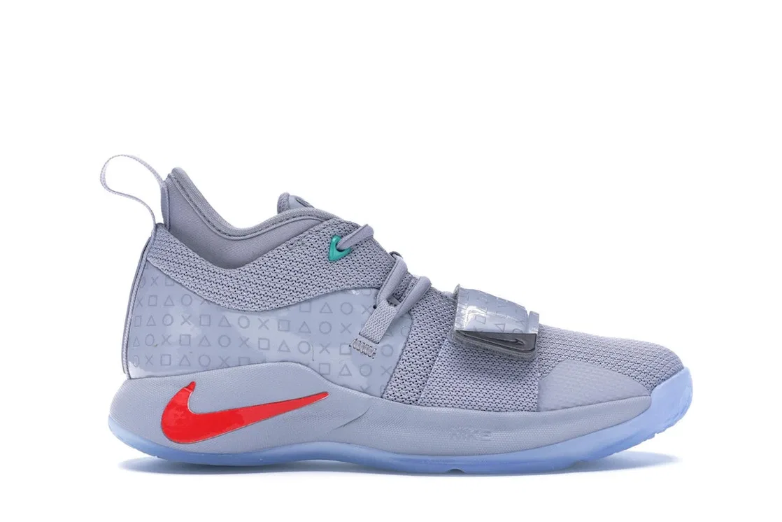 Детские кроссовки для мальчиков баскетбольные Nike PG 2.5, Wolf Grey/Multi-Color
