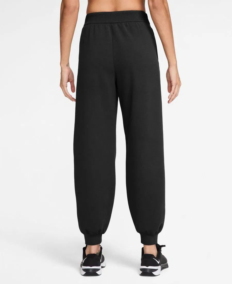 Женские джоггеры Dri-FIT с высокой посадкой 24.7 ImpossiblySoft Nike, Black/Dk Smoke Grey — фото 3