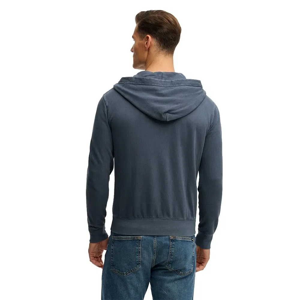 Худи на молнии Superdry Classic Essential, синий — фото 2