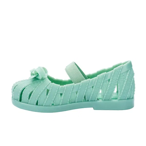 Сандалии балетки Melissa Kids, Mint — фото 3