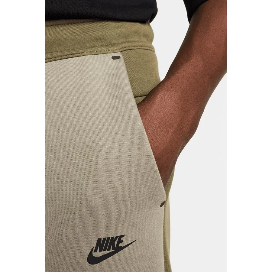 Штаны спортивные Nike Tech Fleece Slim Fit, Бирюзовый — фото 4