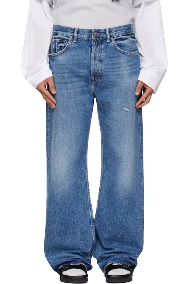 Синие джинсы 2021м Acne Studios