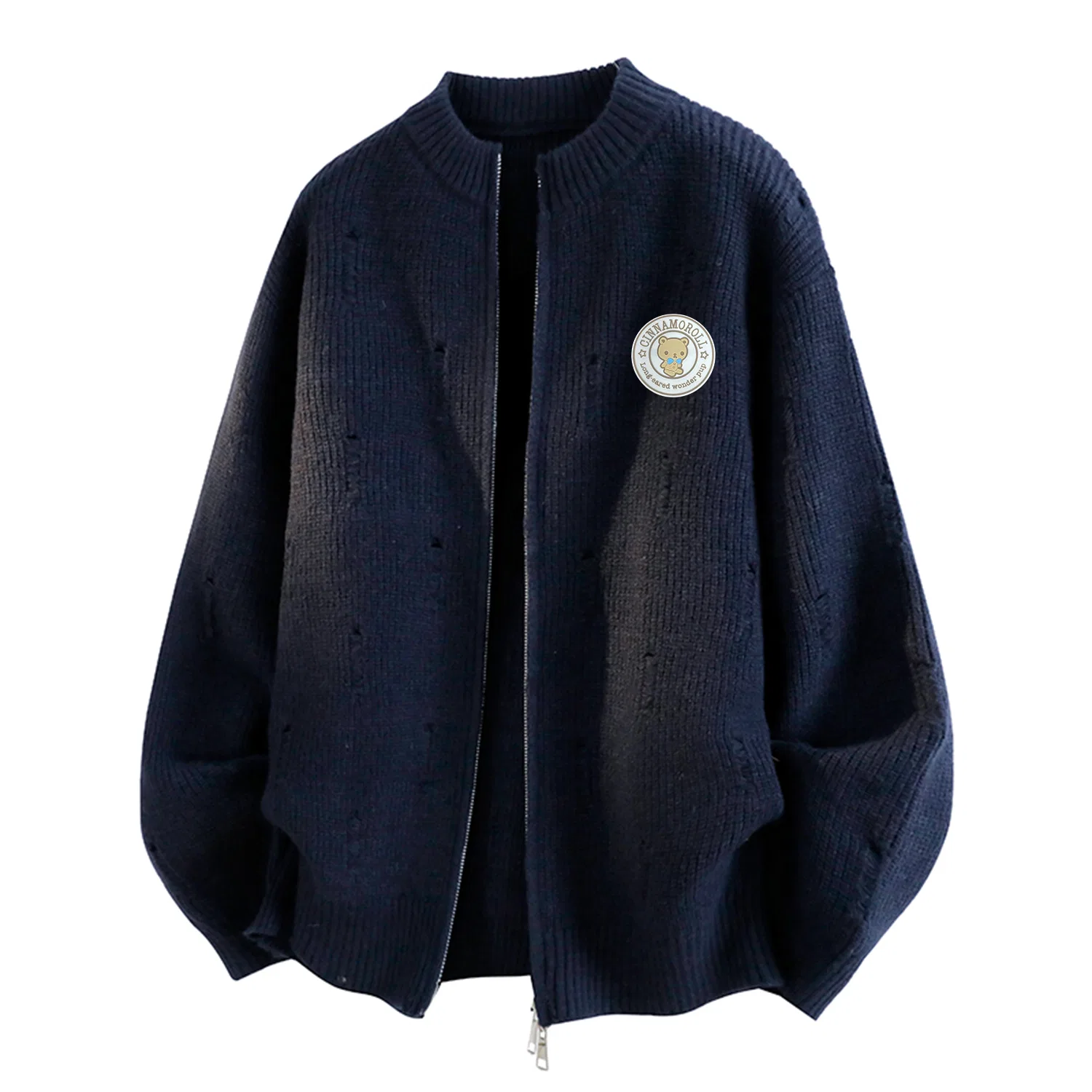 Детский джемпер с принтом Cinnamoroll, Sanrio, Navy Blue