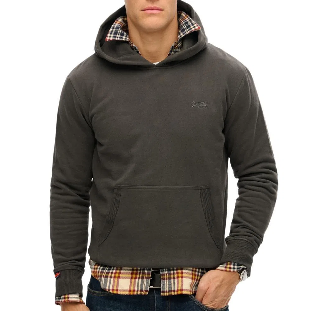 Мужское худи с капюшоном и длинным рукавом Superdry, Цвет Schwarz — фото 2