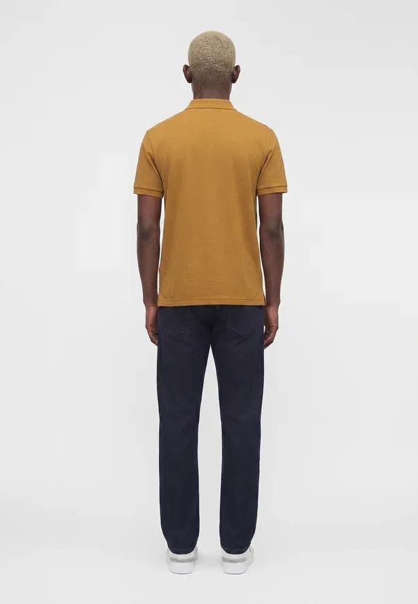 Футболка поло хлопковая Custom Slim Fit Soft Cotton Polo Shirt Polo Ralph Lauren, коричневый — фото 3