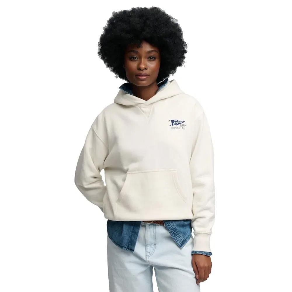 Худи Heritage Hamptons Superdry, бежевый