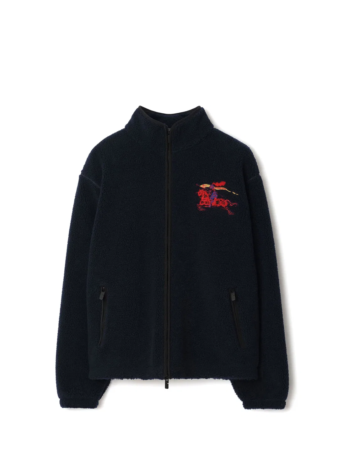 Флисовая куртка Burberry Fairfax, navy