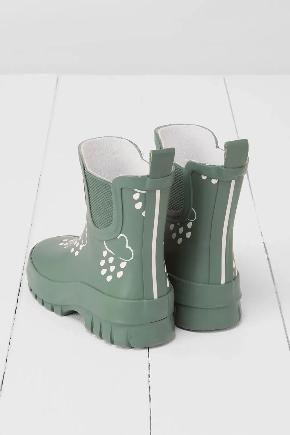 Детские резиновые сапоги с эффектом смены цвета Grass & Air, Khaki — фото 3