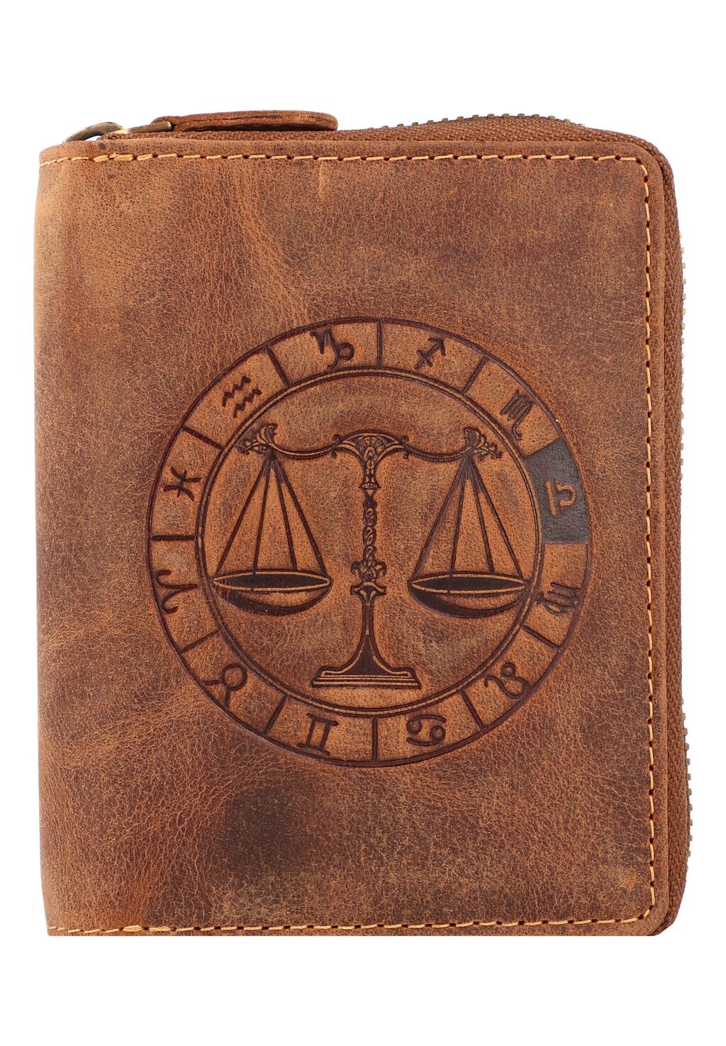 

Кошелек VINTAGE STERNZEICHEN Greenburry, цвет camel