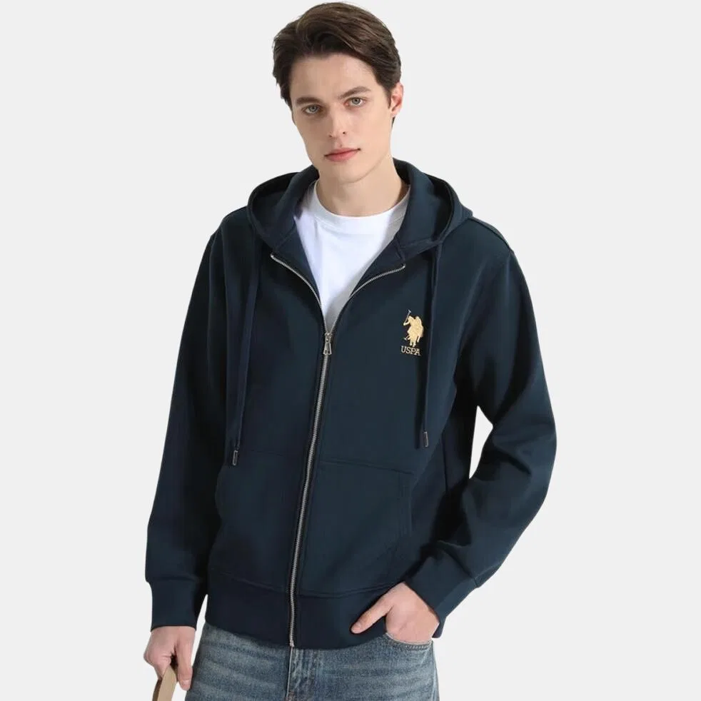 Свитшот унисекс U.S. POLO ASSN., Navy Blue — фото 4