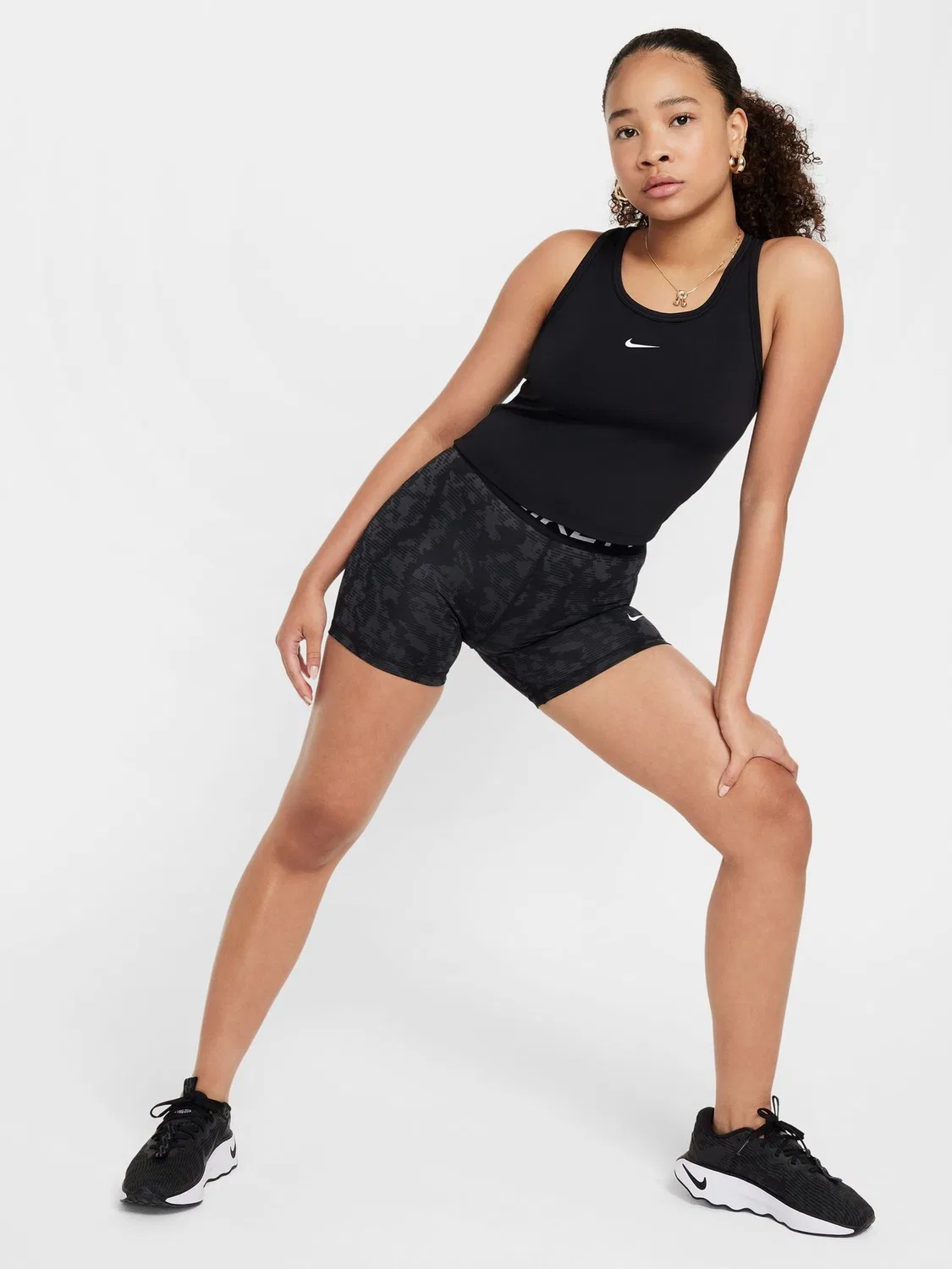 Топ Nike One Dri-FIT, черный — фото 3