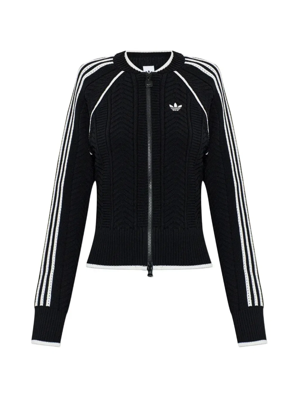 Кардиган со съемным капюшоном Adidas, черный