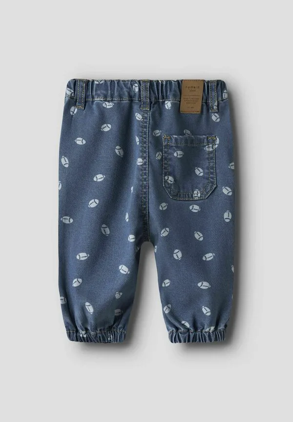 Джинсы свободного кроя Name It, Dark Blue Denim — фото 2