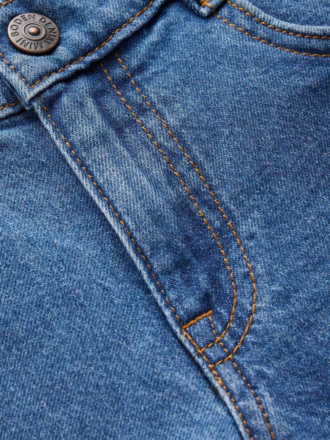 Джинсы расслабленного кроя Blue Relaxed Jeans Boden, синий — фото 3