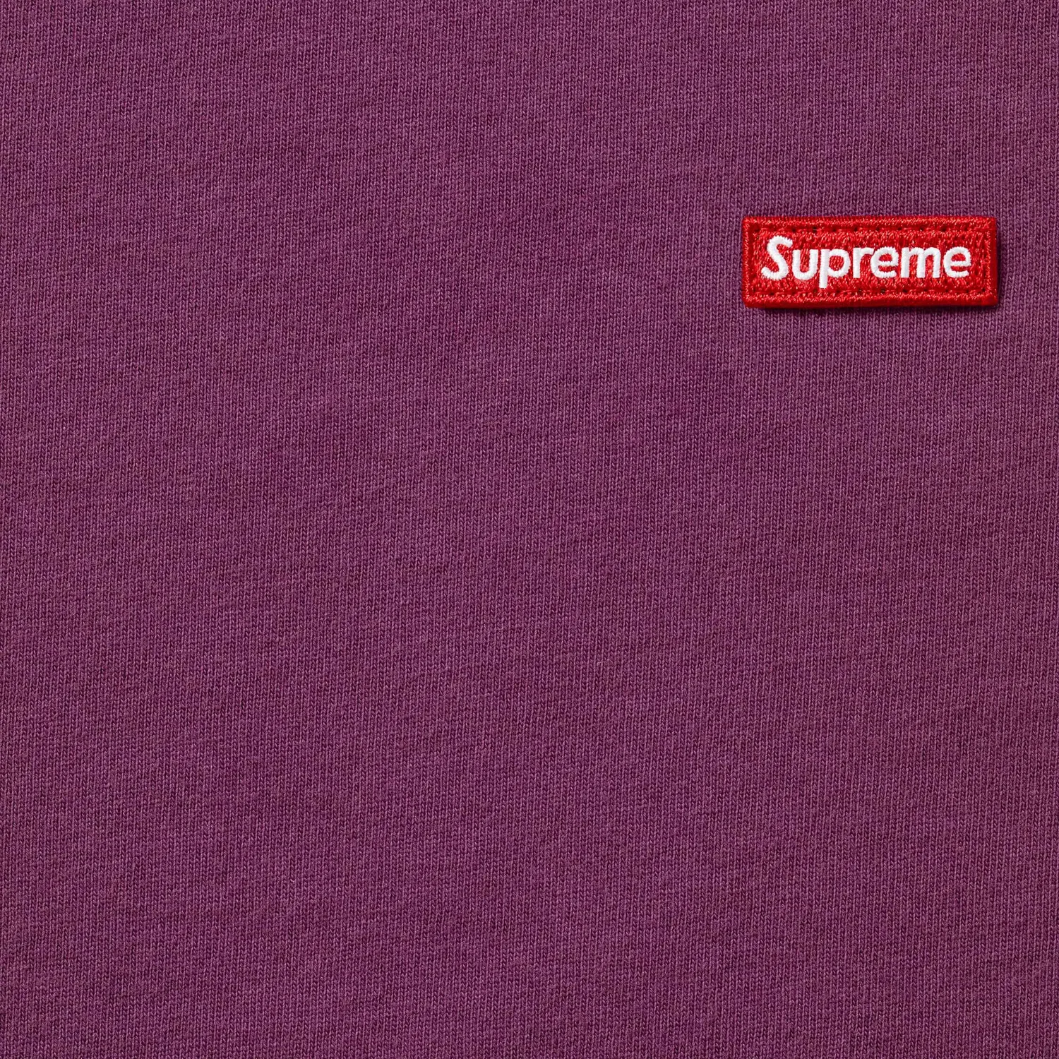 Футболка с принтом Small Box Tee Supreme, Dark Purple — фото 2