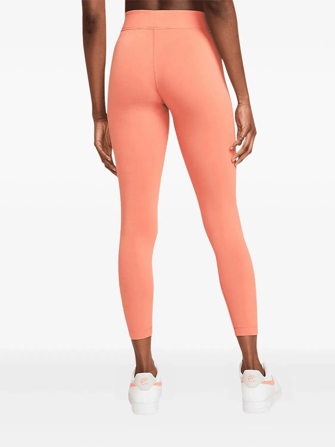 Спортивные леггинсы Sportswear Essential 7/8 средней посадки Nike, оранжевый — фото 2