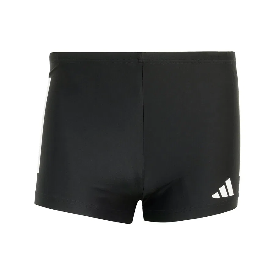 Плавки-боксеры ADIDAS PERFORMANCE Athletic Swim Trunks '3-Stripes Swim Boxers' черного цвета