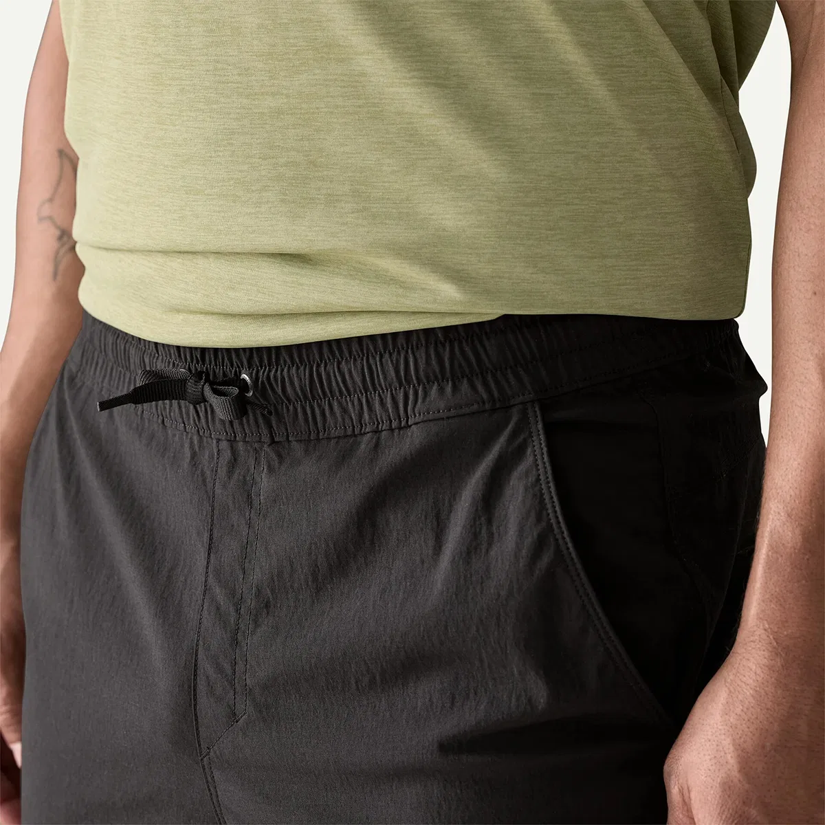 Мужские шорты быстросохнущие Baggies Lights 6in Short Patagonia, Black Black — фото 4