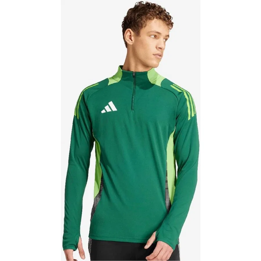 Спортивный свитшот с капюшоном и длинным рукавом TIRO24 C Tr Top ADIS1643 adidas, Зеленый — фото 2