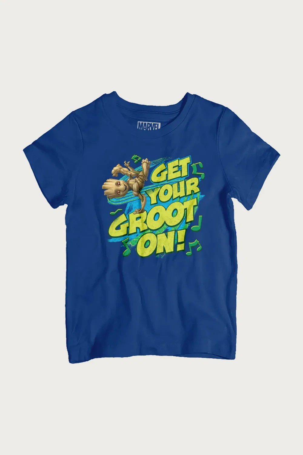 Футболка с принтом Get Your Groot On Guardians Of The Galaxy, Royal — фото 2