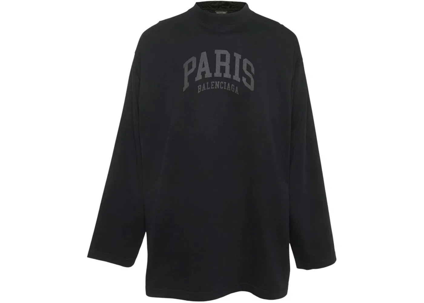 Мужская футболка с длинным рукавом L/S T-shirt Balenciaga, Black
