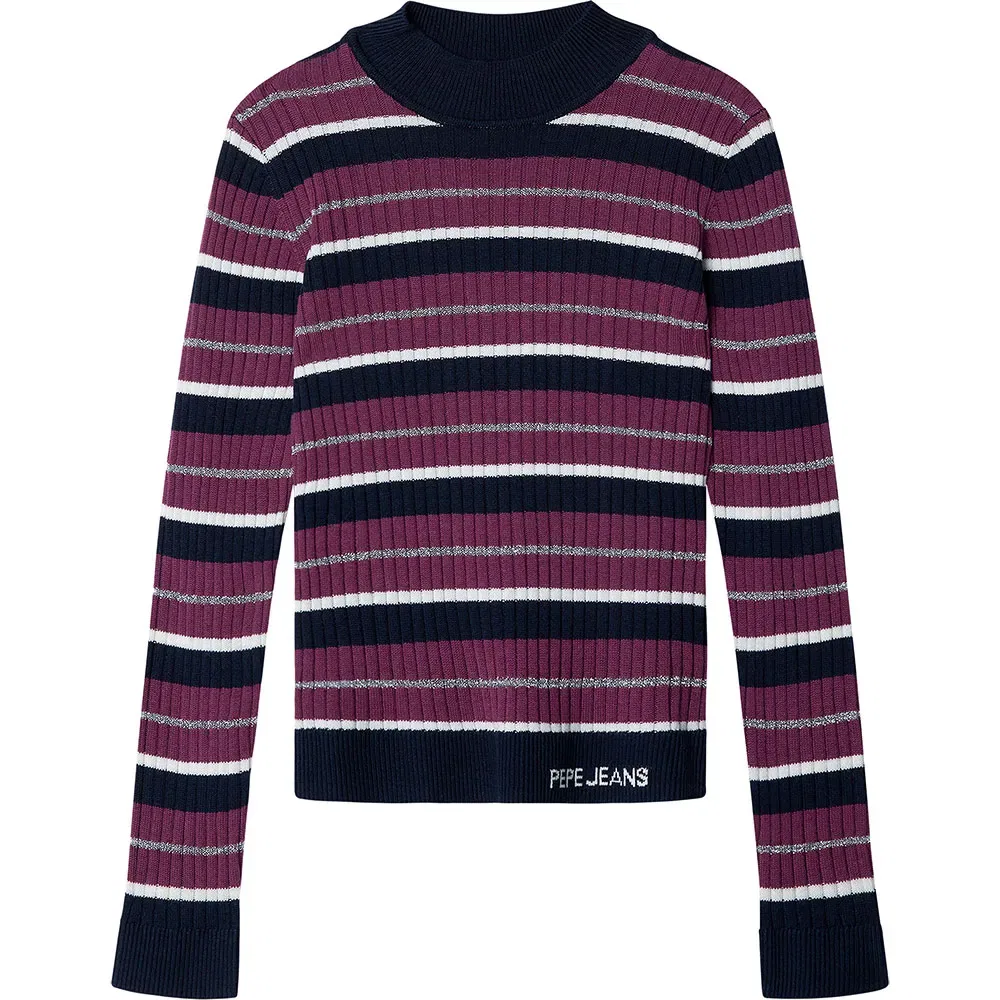 Свитер Belle Pepe Jeans, фиолетовый
