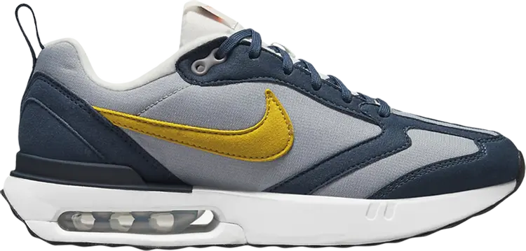 

Кроссовки Nike Air Max Dawn GS 'Particle Grey Dark Citron', серый