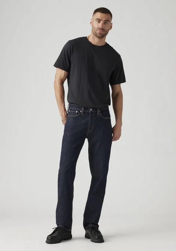 Джинсы Levi's 514 Straight, темный стиранный