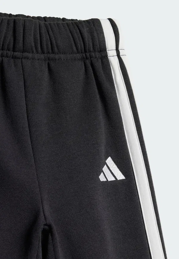 Спортивный костюм хлопковый I 3s fl hd jog set Adidas Originals black, white, белый/черный — фото 3