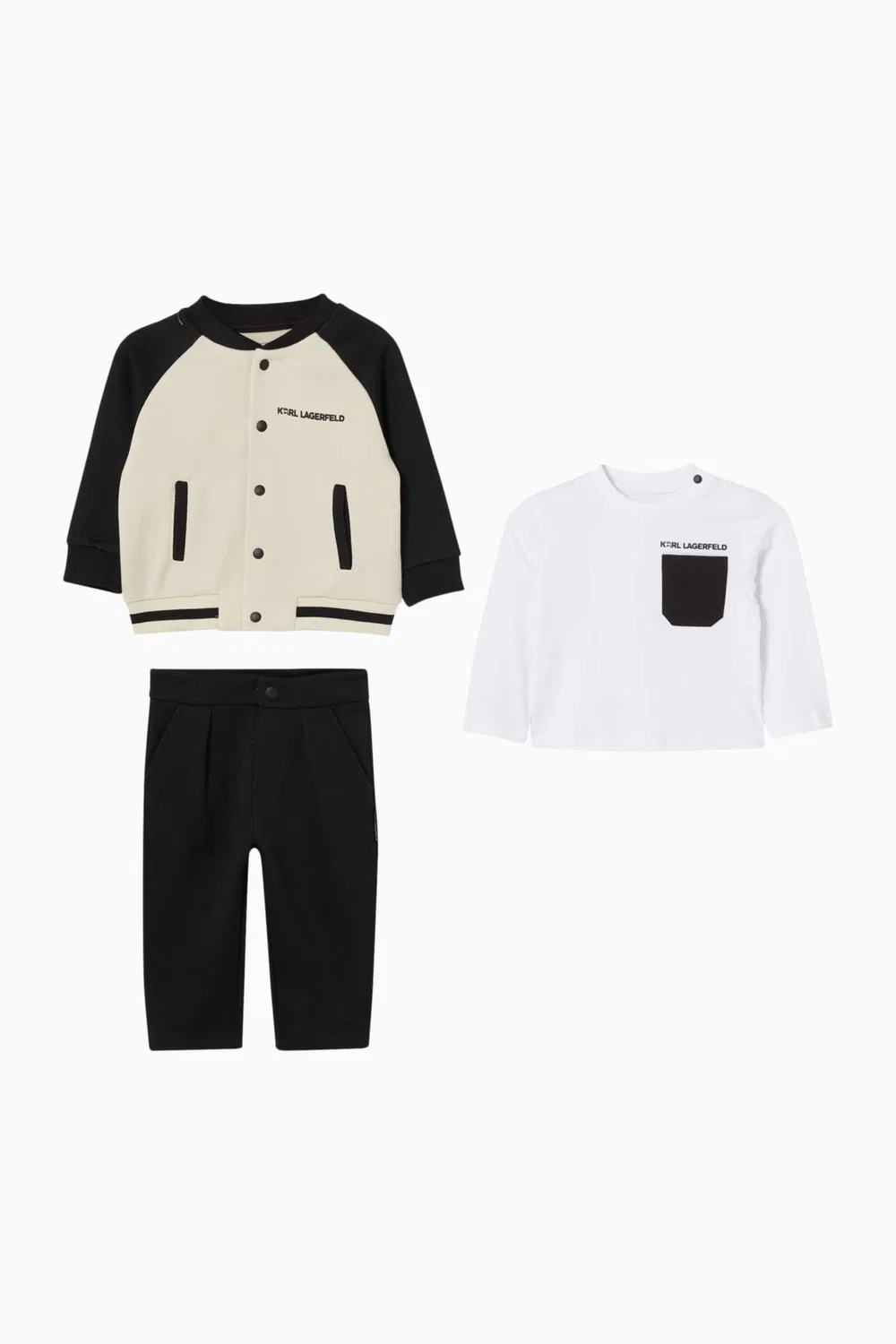 Комплект спортивный с логотипом Logo Tracksuit Set Karl Lagerfeld Kids