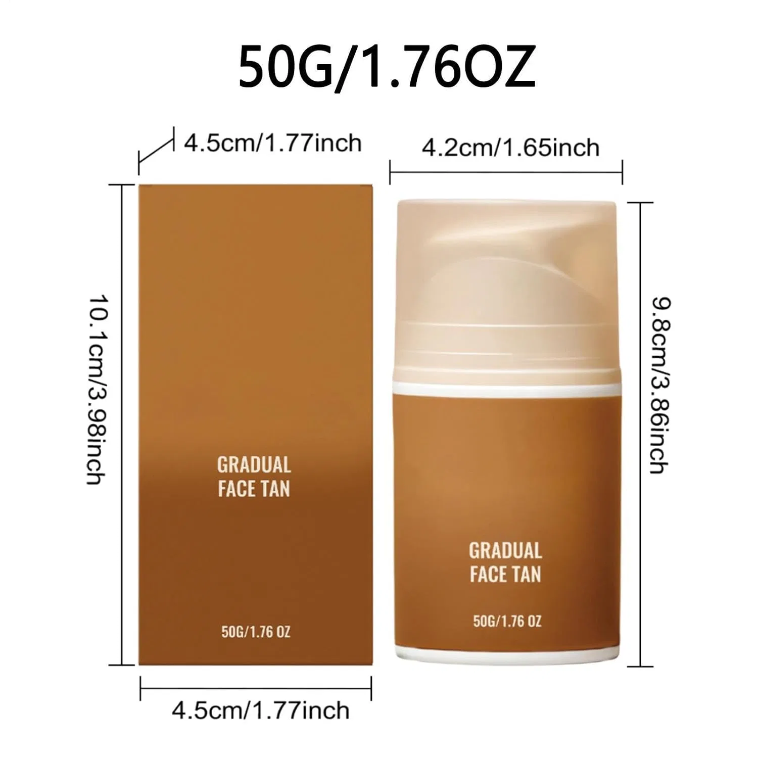 Лосьон для загара лица 50g Generisch — фото 2