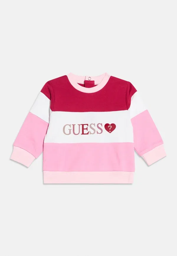 Толстовка Guess, розовый — фото 3