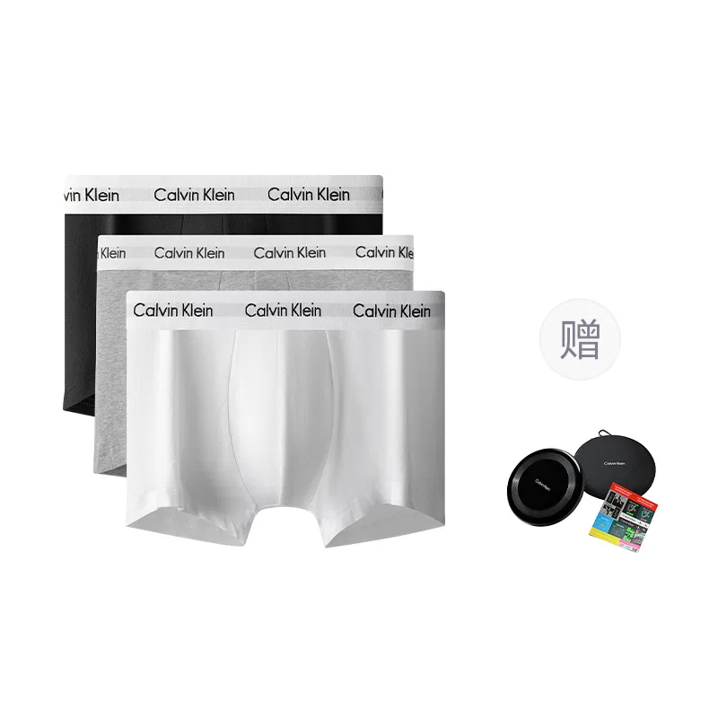 Мужские боксеры 3 шт. Calvin Klein, Black