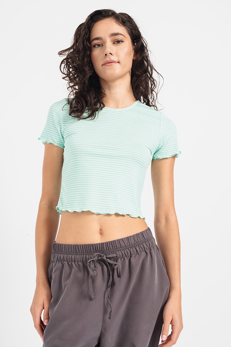 

Футболка Madi в короткую полоску Vero Moda, бирюзовый