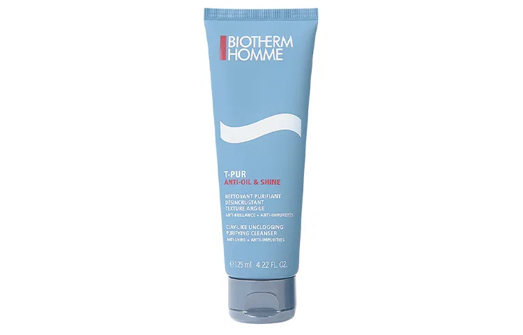 Мужской очищающий гель для лица с эффектом матирования, 125 мл, BIOTHERM, Black — фото 3