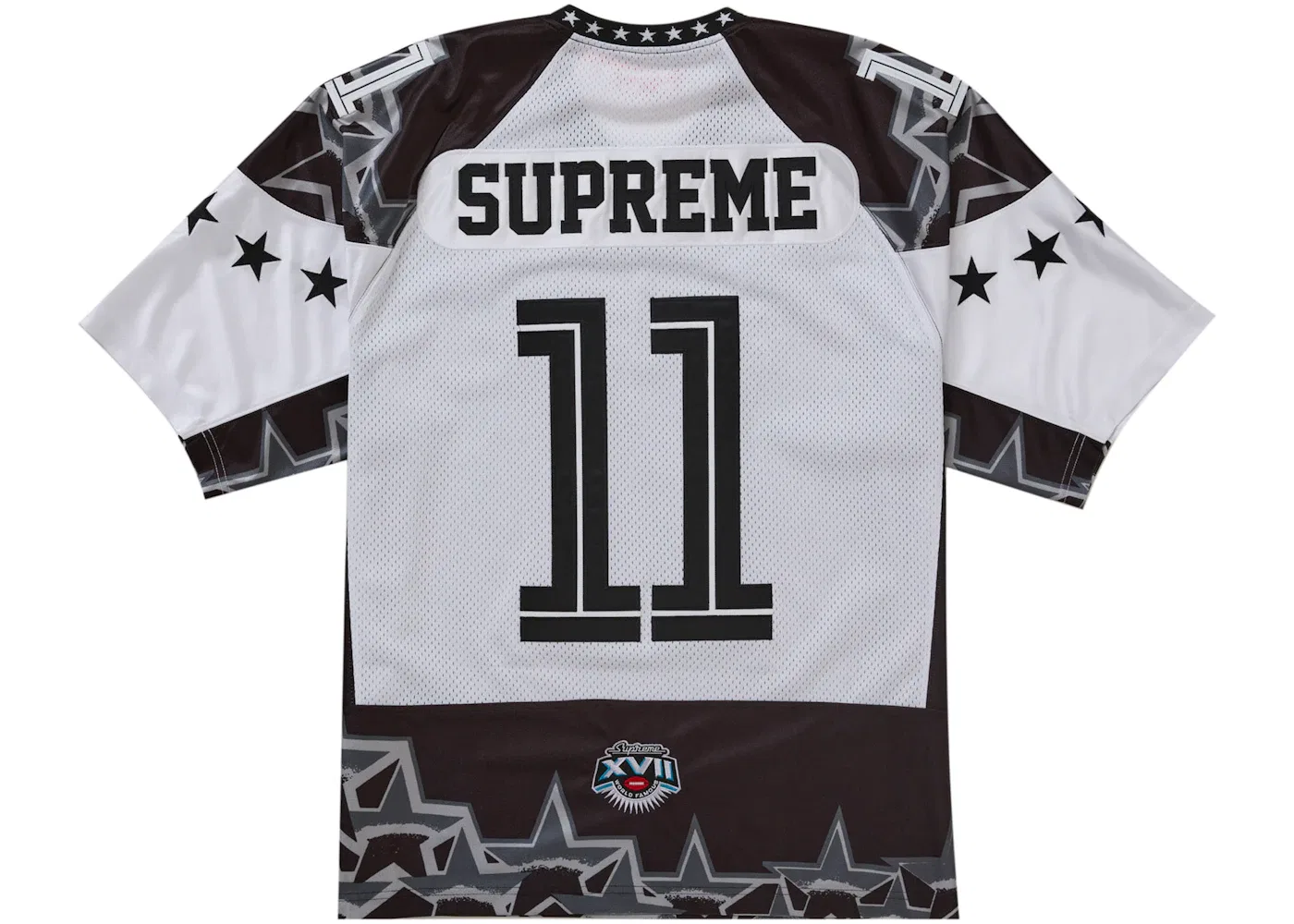 Мужская футбольная джерси с принтом Jersey Supreme, Black — фото 2