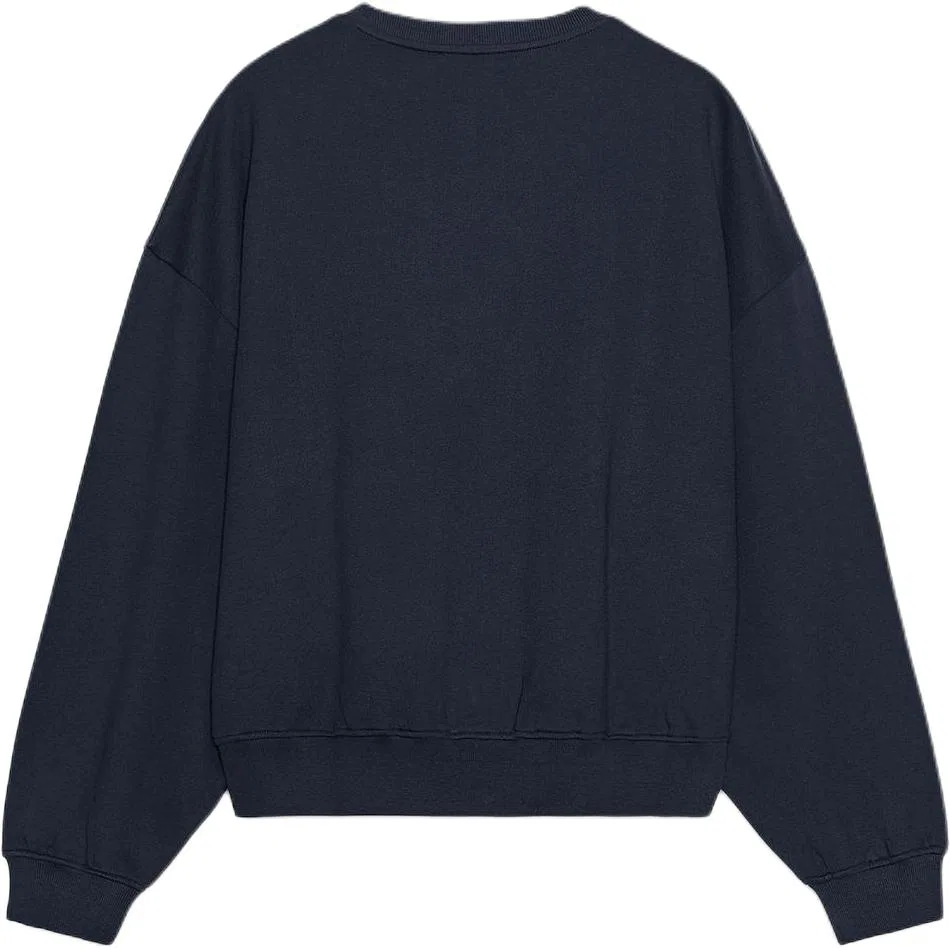 Женский свитшот с круглым вырезом Blue ZARA, Blue — фото 3
