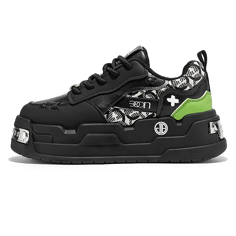 

Легкие, износостойкие, низкие, повседневные туфли для мужчин Yi Jiabao, Black