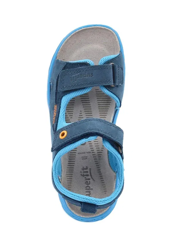 Сандалии с открытым носом Lagoon midi Superfit, blau/orange, синий/оранжевый — фото 2