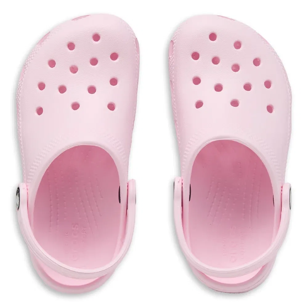 Классические детские сабо Crocs, Pink Milk — фото 4