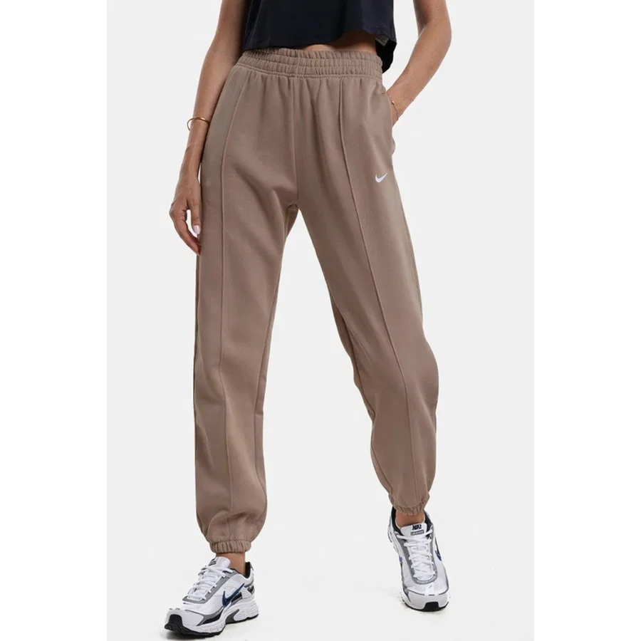 Спортивные брюки свободного кроя с длинным рукавом Sportswear Loose Fit Pant Nike, Темно-коричневый