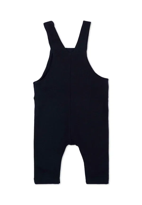 Комбинезон хлопковый Salopette unisex Petit Bateau, синий — фото 2