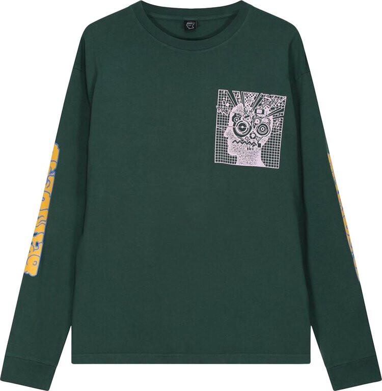 

Рубашка Brain Dead Dna Long-Sleeve Shirt 'Forest Green', зеленый