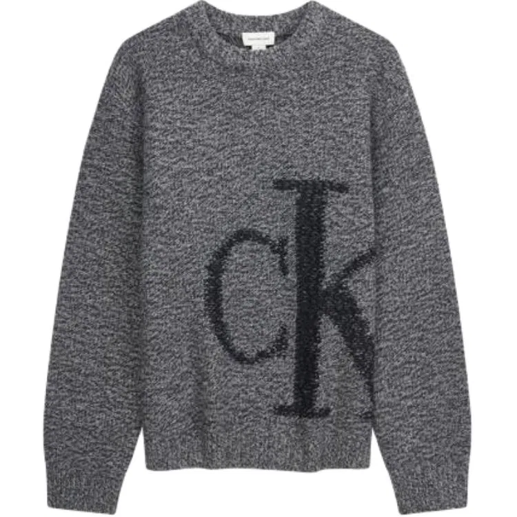 Мужской свитер с круглым вырезом Calvin Klein, P7E-Hero Gray