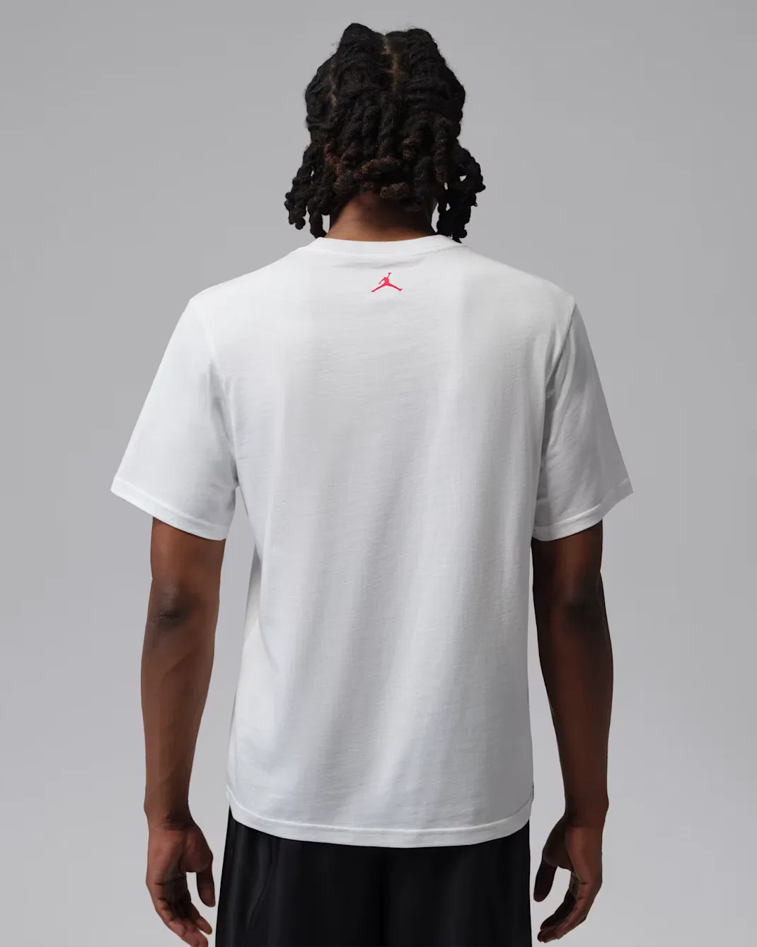 Мужская футболка Dri-FIT с графическим принтом Jordan Sport, White/University Red — фото 2