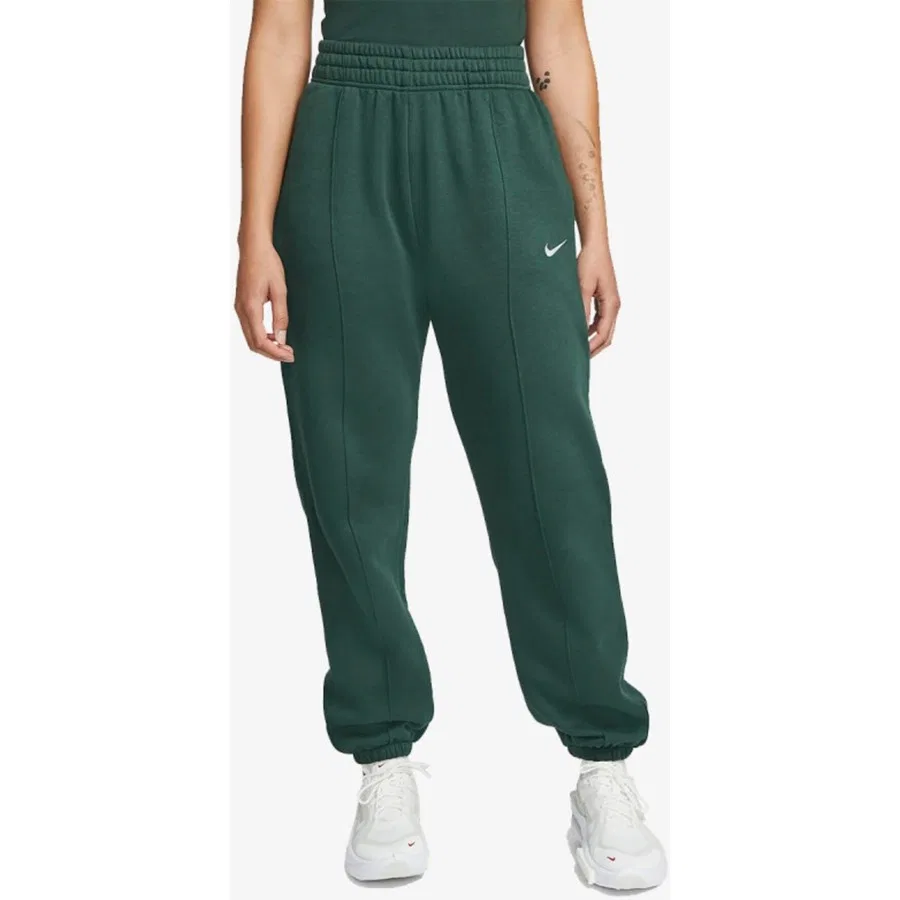 Женские спортивные штаны свободного кроя с принтом Sportswear Esst. Collection Nike, Зеленый